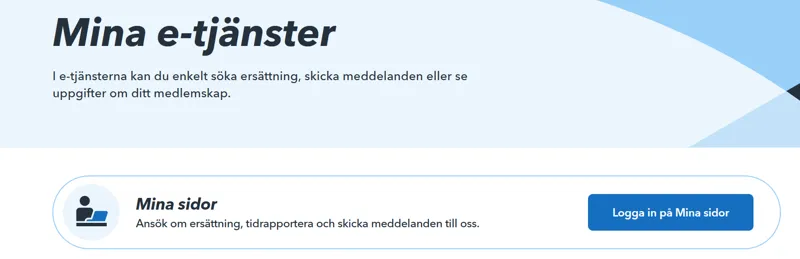 Så loggar du in på Mina sidor